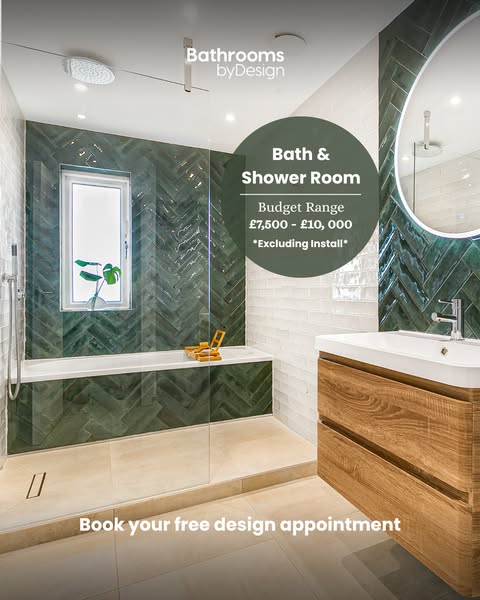 Bath & Shower Rooms From £7,500