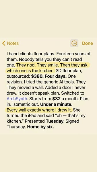 You drew every wall. Why does your client still ask which one is the kitchen?