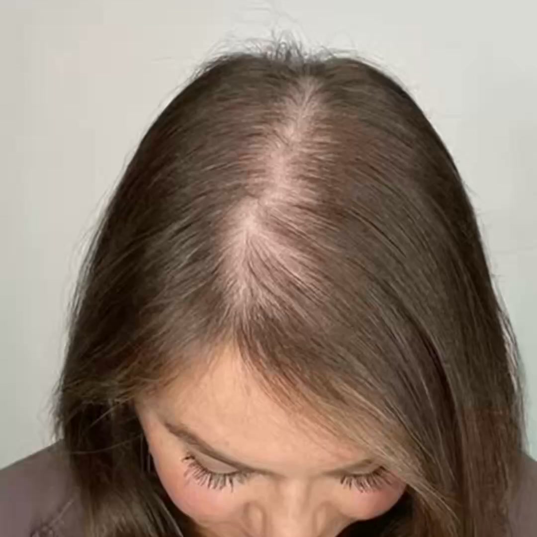 Magic Pixie Topper – Medium Brown with Warm Highlights