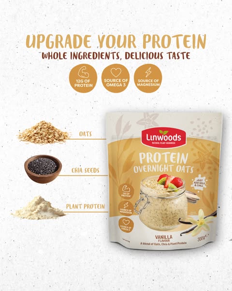Anúncio de Linwoods Healthfoods