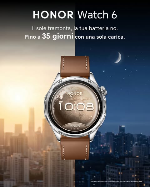 Nuovo acquisto HONOR Watch 6 | Prezzo e offerta | HONOR IT
