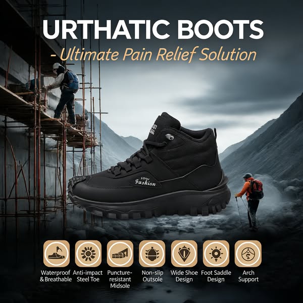 COMFORT MEETS TOUGHNESS: The Ultimate Men’s Work Hiking Boots Are Here!