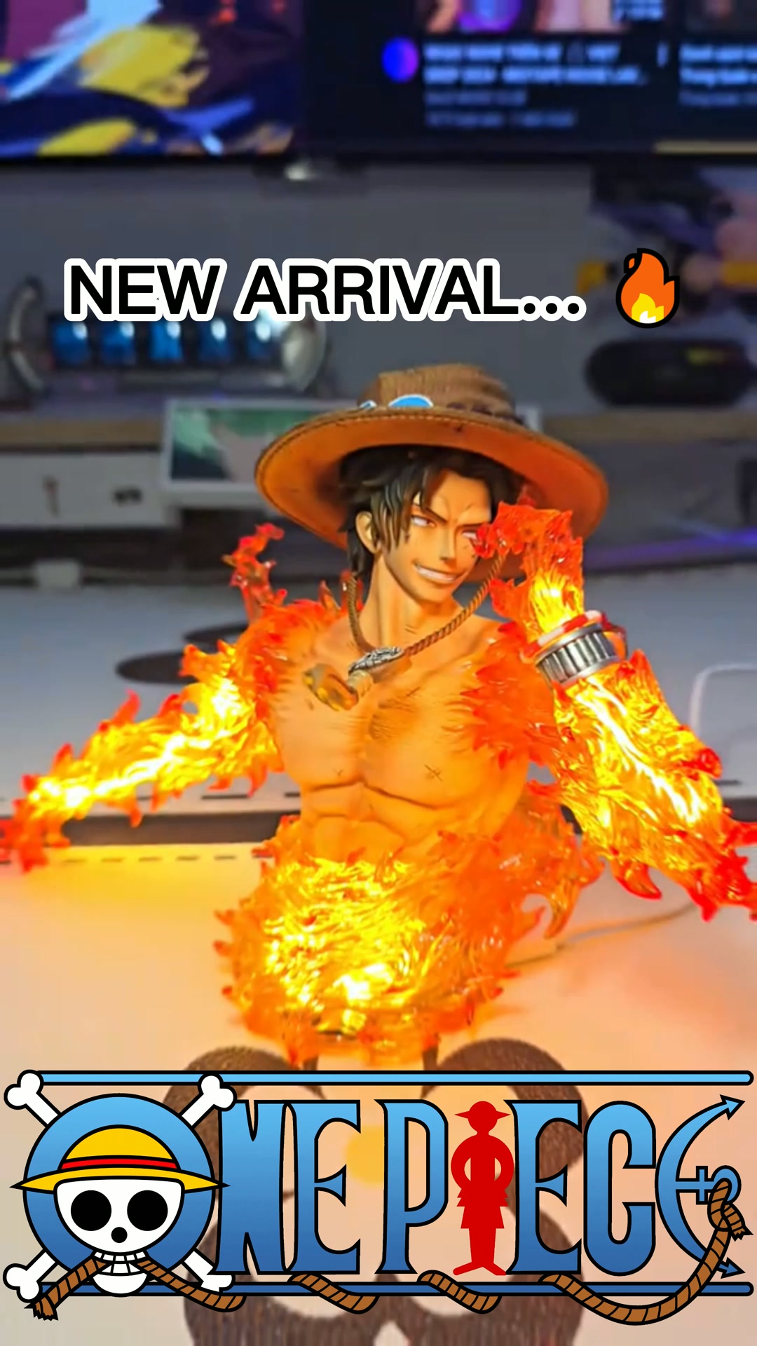 One piece: Portgas D Ace. 15 cm figure
