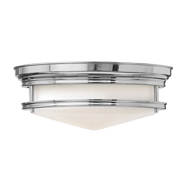 Hinkley Hadley Flush Ceiling Light - Polished Chrome