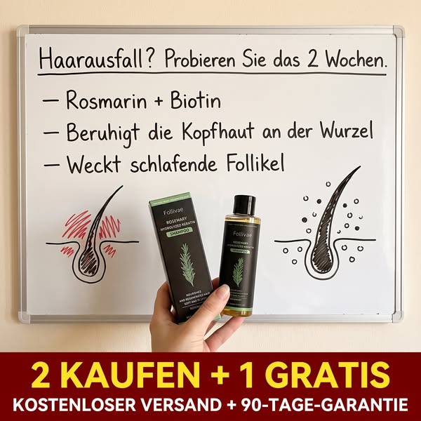 Ihre Kopfhaut tötet Ihr Haar. Leise. Jeden Tag.