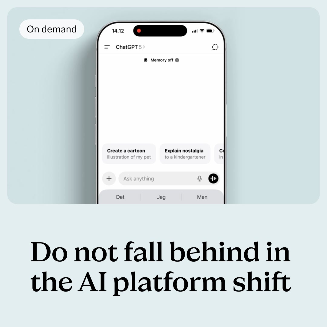 The next platform shift
