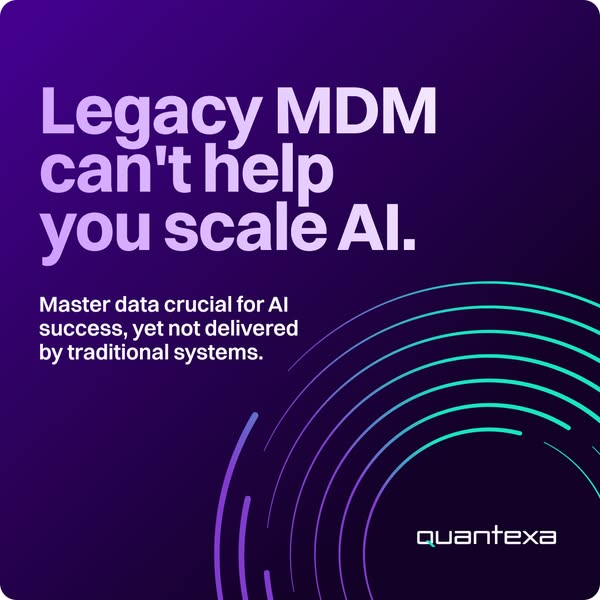 Data products are rewriting MDM.