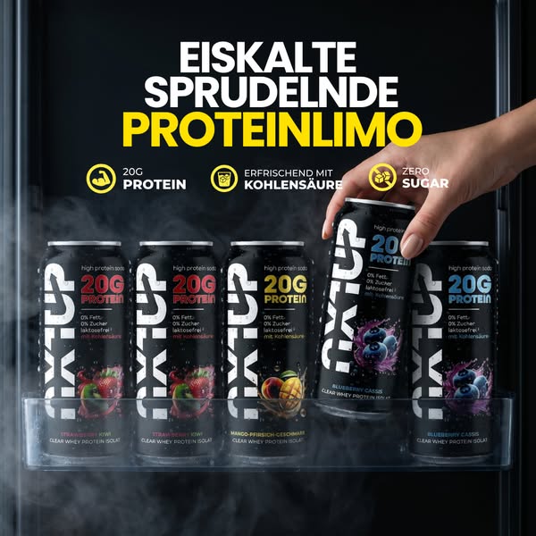 20g Protein. 0g Zucker.
