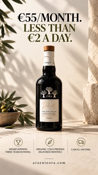 Taste What €55 Olive Oil Can Be