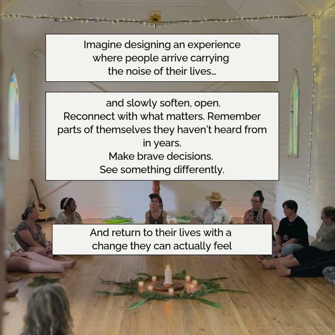 Design retreats + programs people remember for years