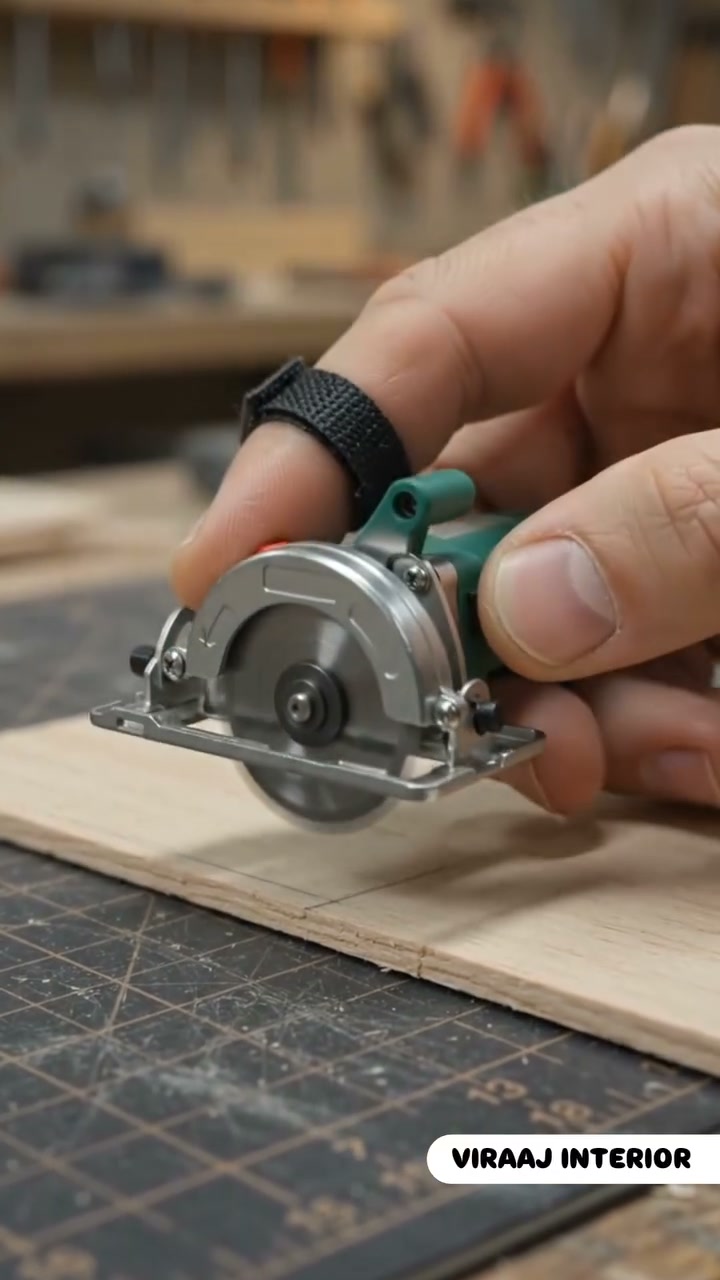 Free Shipping! | Precision Fingertip Circular Saw for Crafting & Model Making
