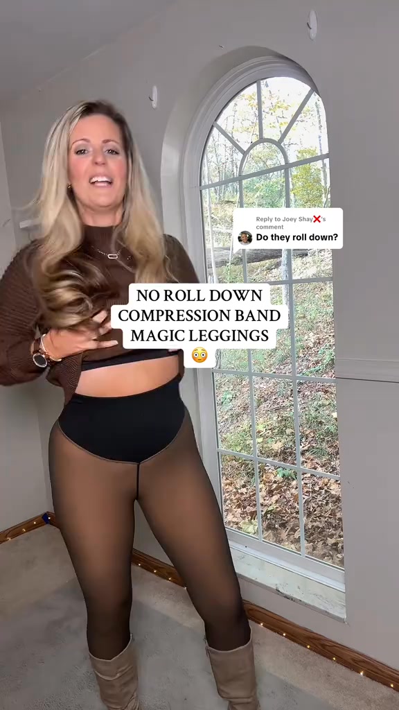 MAGIC Bare-Leg Look Fleece Lined Tights