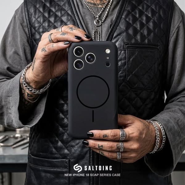 Black. Bold. Iconic | iPhone 18 Case
