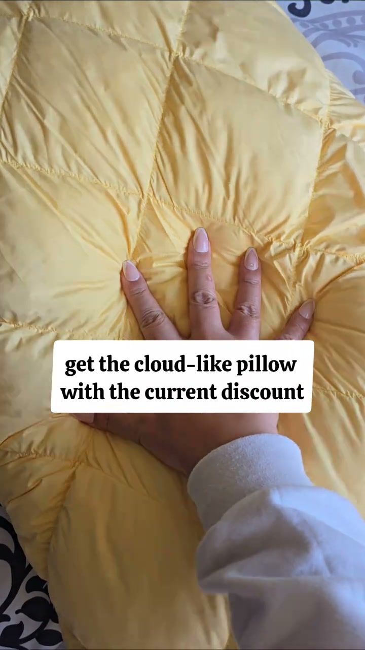 Still sleeping on a pillow designed like it’s 1995?