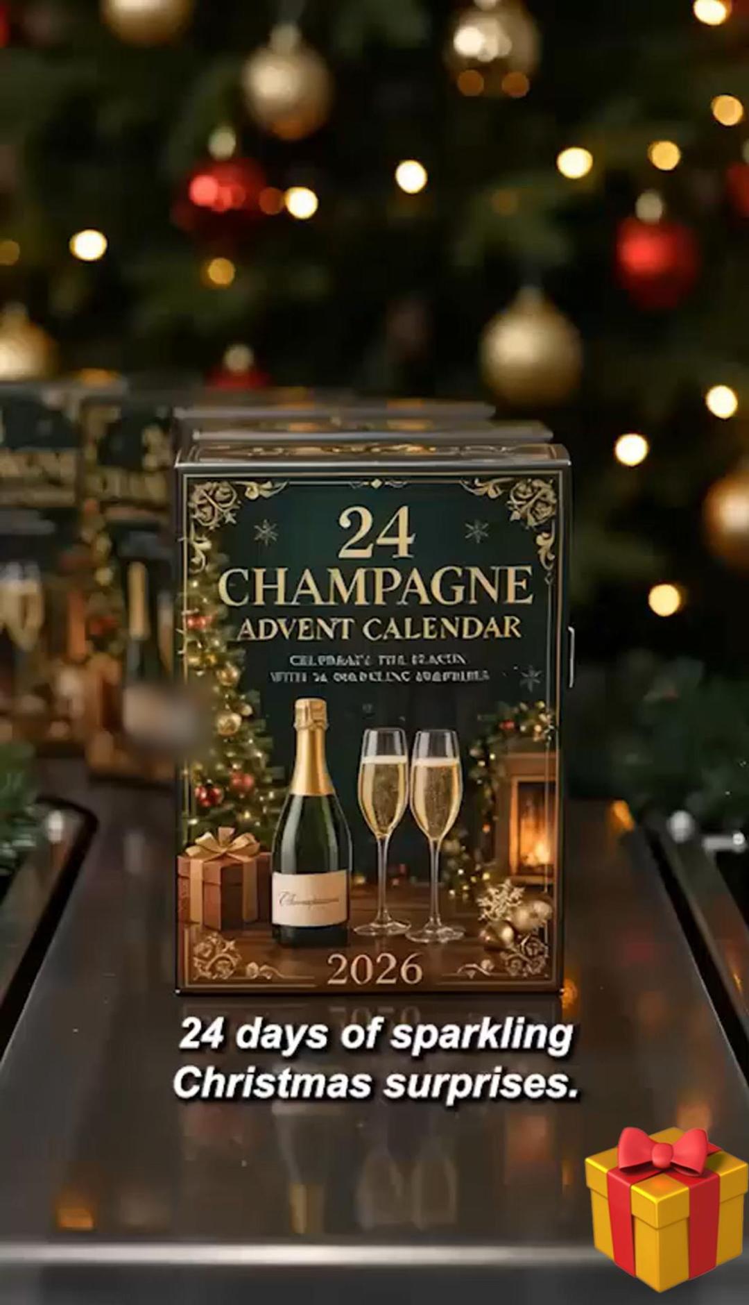 Champagne Advent Calendar 2026 – 24 Surprises Until Christmas