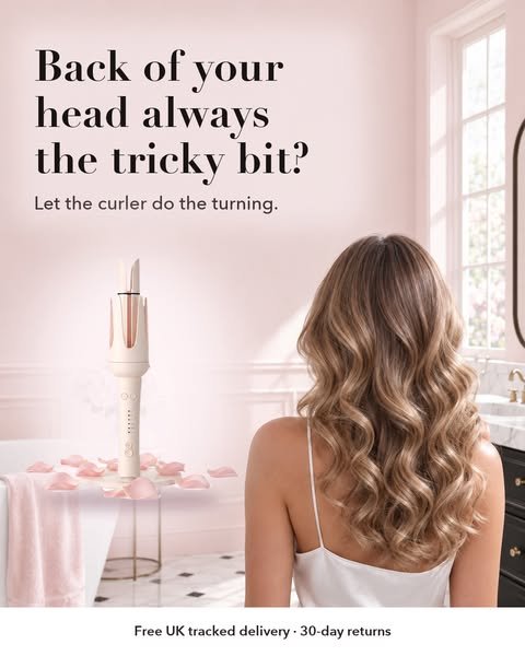 Let the curler do the turning