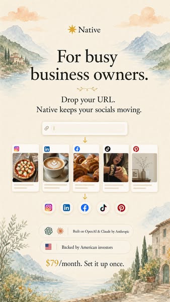 For busy business owners.