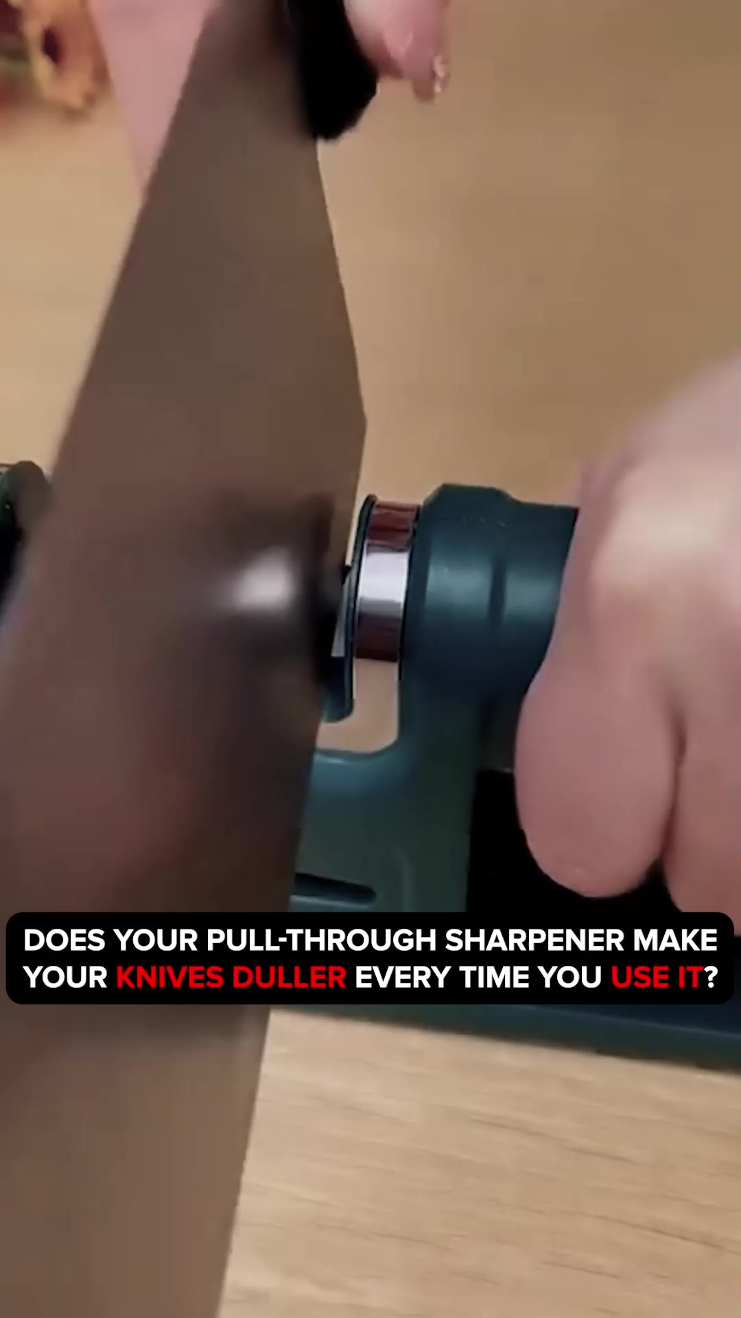 Sharpen Smarter, Not Harder