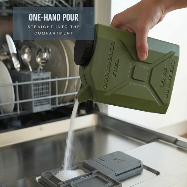 Dishwasher Fuel, Personalized Jerry Can Detergent Dispenser