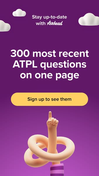 4 major ATPL banks in one - Try for free