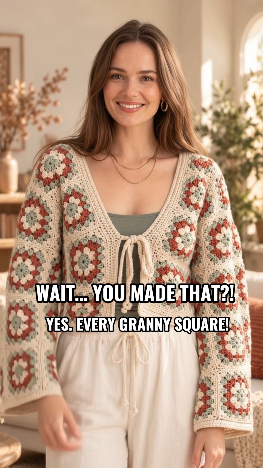 Wait… You MADE That Cardigan Yourself?!