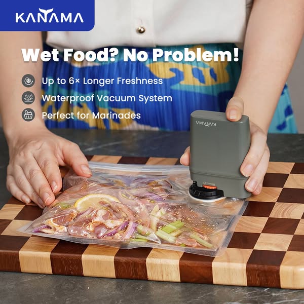 Your Vacuum Sealer Shouldn’t Be Afraid of Water.