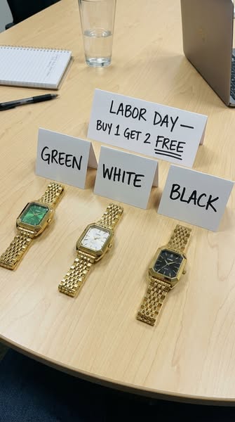 LABOR DAY: BUY 1 GET 2 FREE