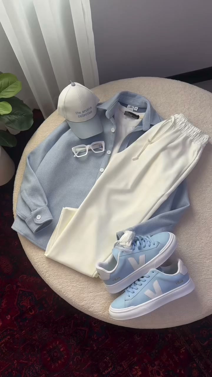 Ready-To-Wear Outfit Men’s Collared Jacket & Pants Set