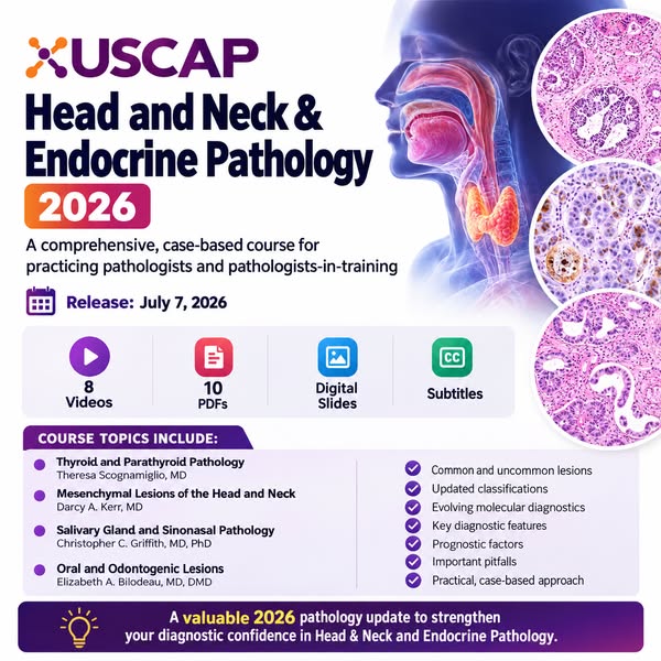 USCAP Head & Neck & Endocrine Pathology 2026