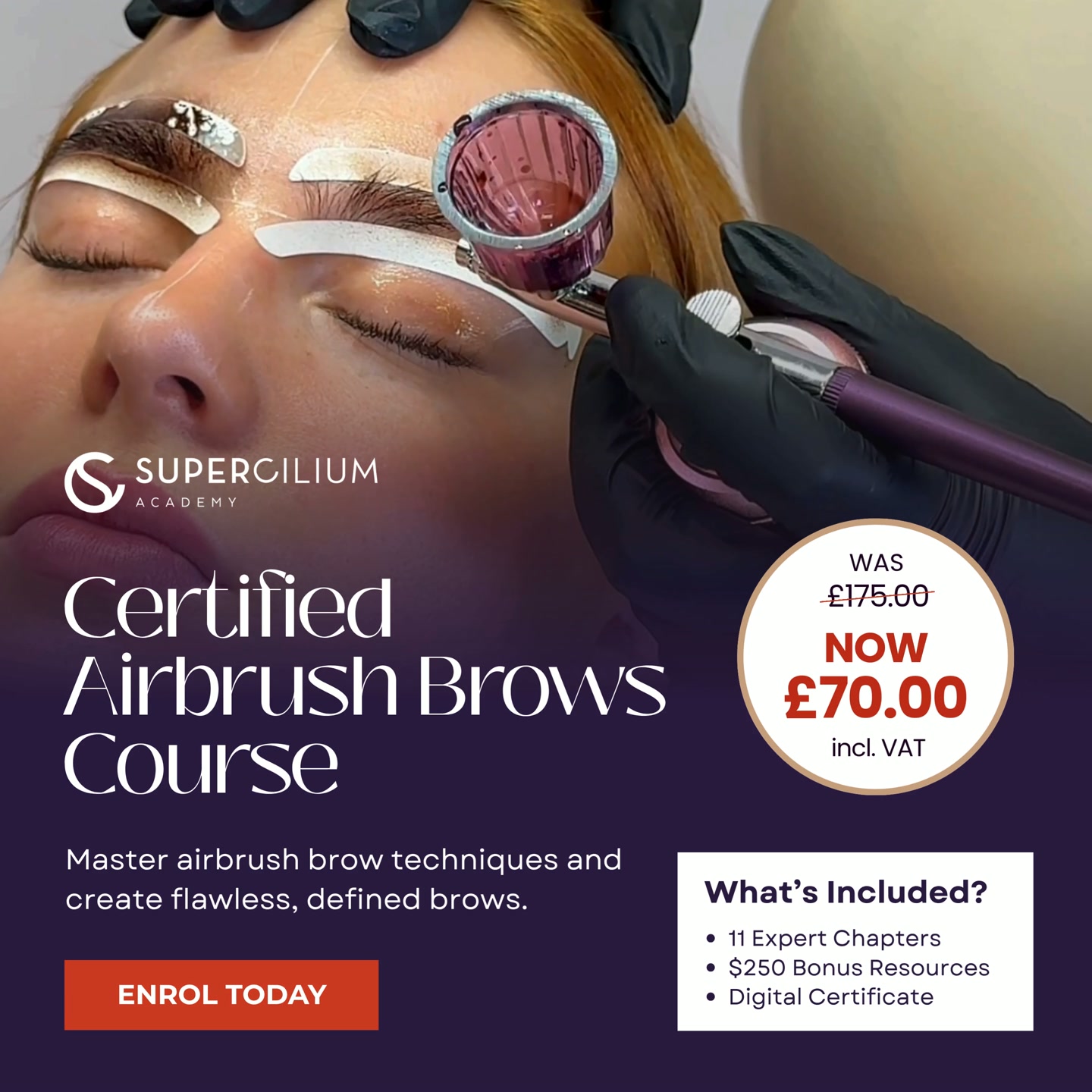 Certified Airbrush Brows Course