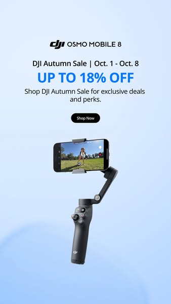 DJI Autumn Sale
