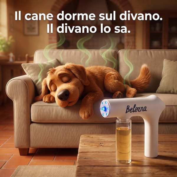 Elimina Velocemente Gli Odori Di Cane e Gatto!