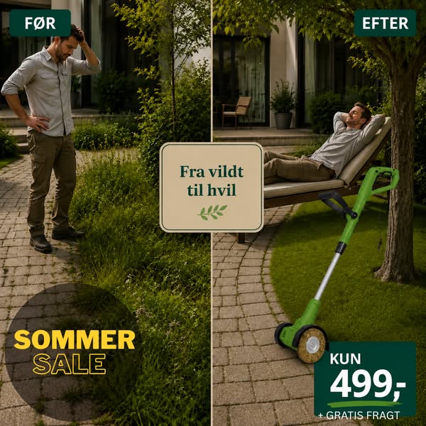 Sommerudsalg hos Dktrimmer - 18v Fliserenser KUN 499