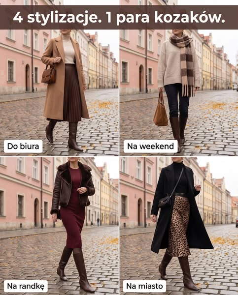 Kozaki Elara – kawowy brąz tej jesieni