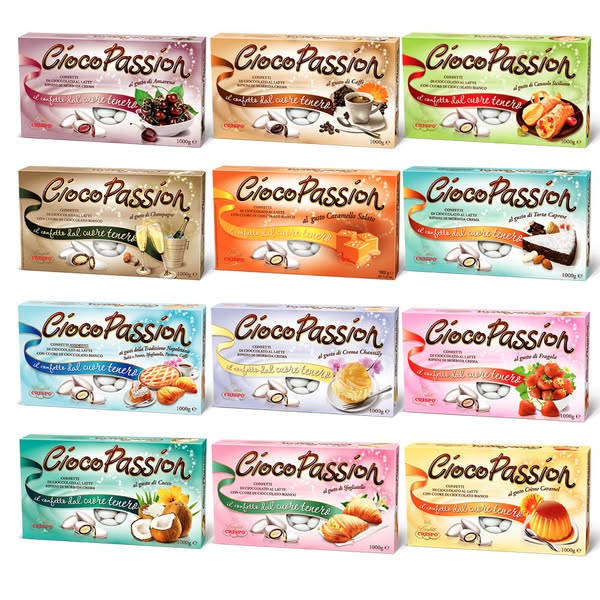 Confetti Crispo CIOCO PASSION box da 3 kg - KIT SCEGLI IL GUSTO