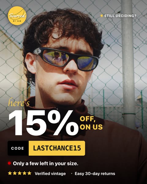 Use: LASTCHANCE15 for 15% Off