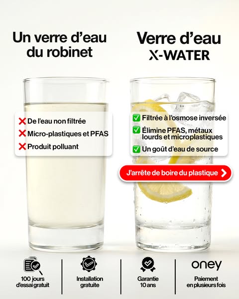 Purifiez votre eau au quotidien