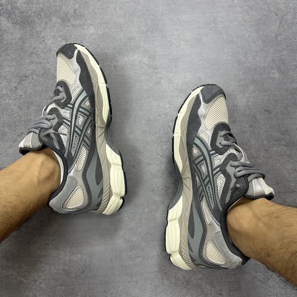 Shop ASICS Gel-NYC Oatmeal Obsidian Grey | Double Boxed