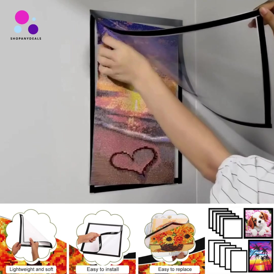 On SaleMagnetic Diamond Art Frame Kit