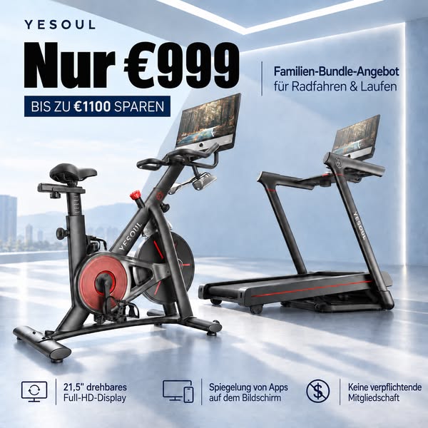 DEIN HOME GYM FÜR NUR 1.099 €