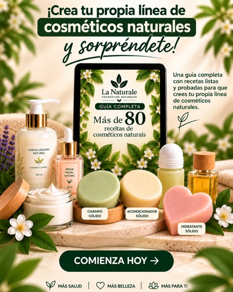 Recetas listas, exclusivas y eficaces para toda la familia.