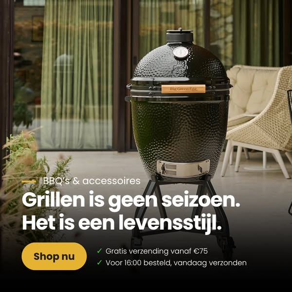 De zomer is voorbij. Het grillen niet.