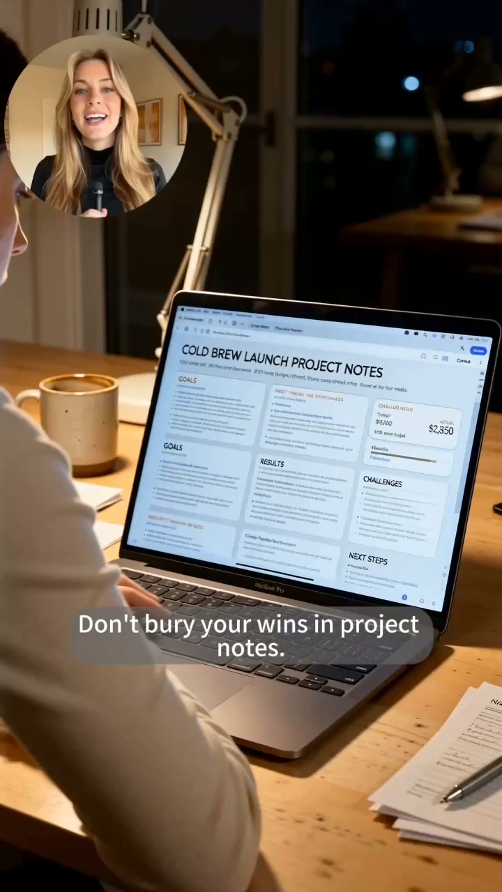 Turn Project Notes Into a Polished Recap