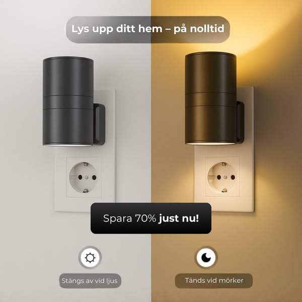 Från mörkt till harmoniskt på ett ögonblick