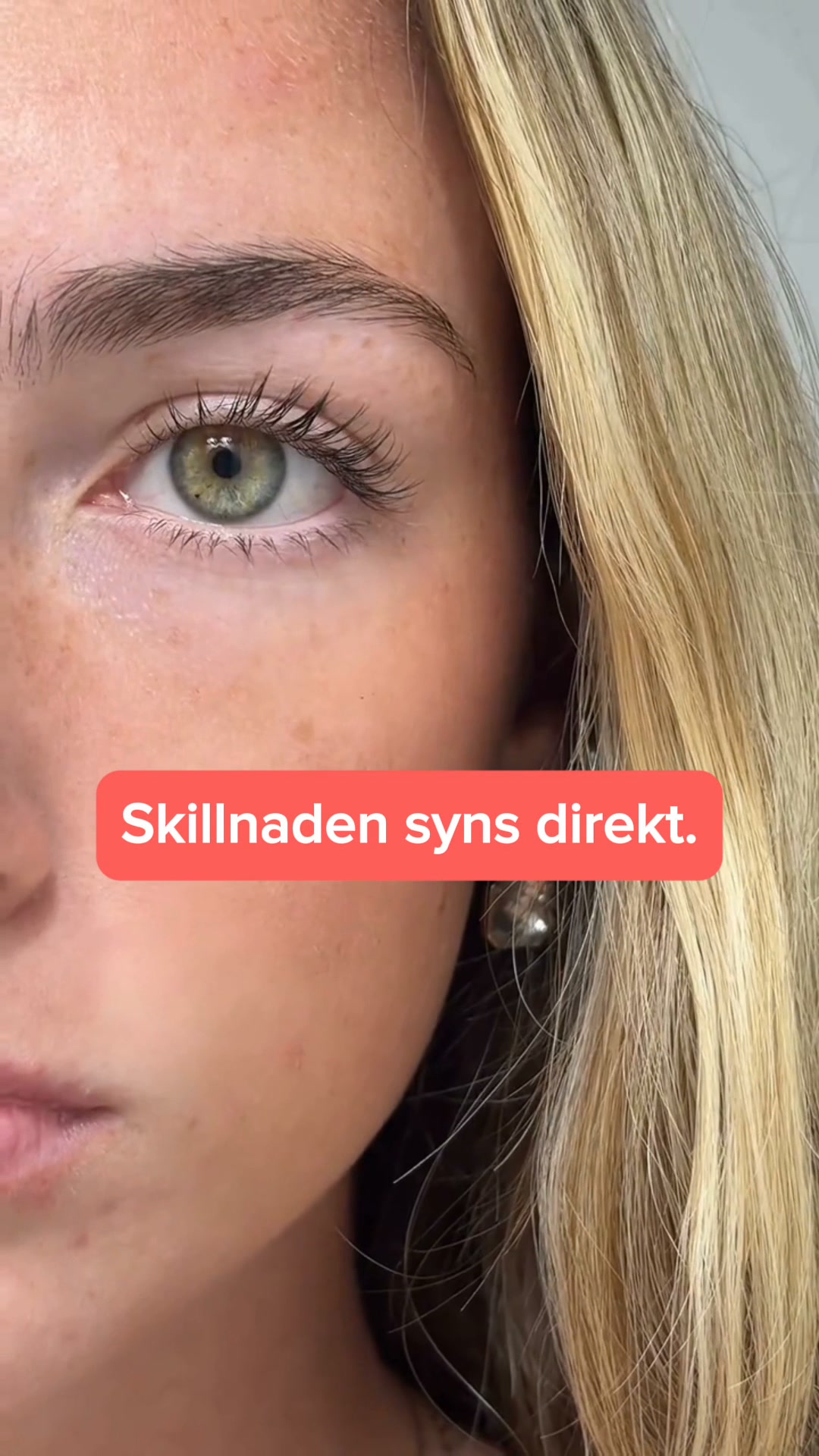 Lash Lift utan salongspris