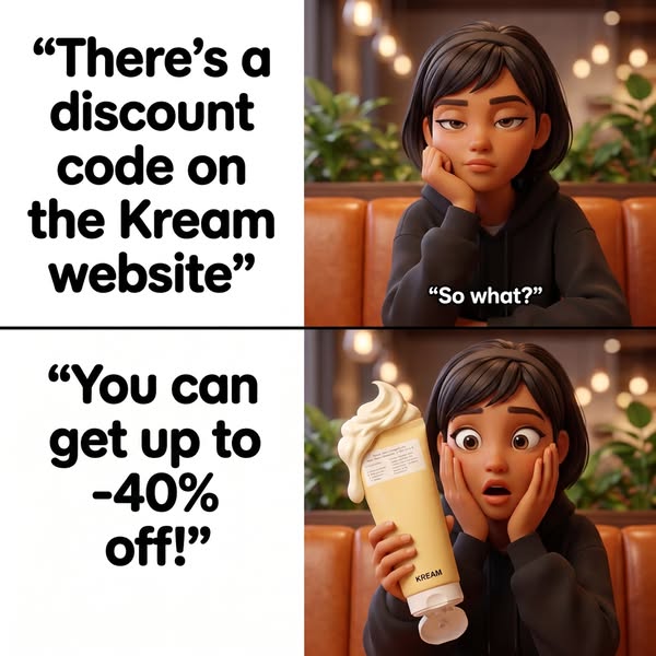 2 Products. 1 Tube. 60 Seconds.