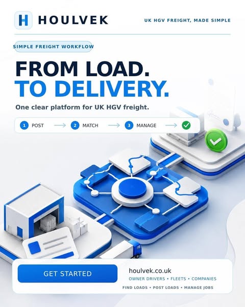 Houlvek | Find & Post HGV Loads in the UK