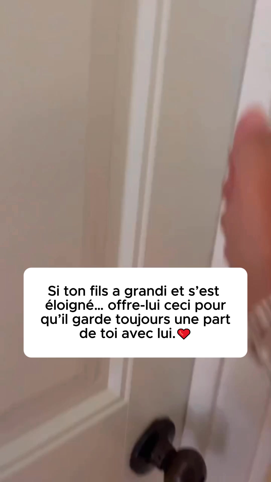 Cela a fait pleurer mon fils instantanément