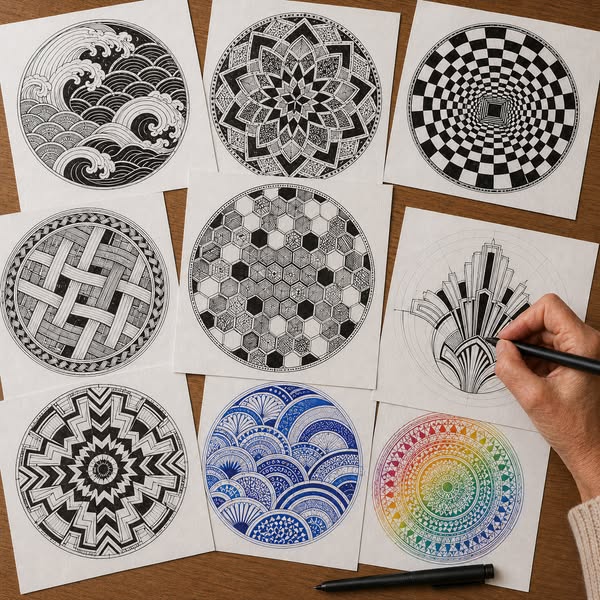 Learn the 2,000-Year-Old Art of Mandala Drawing