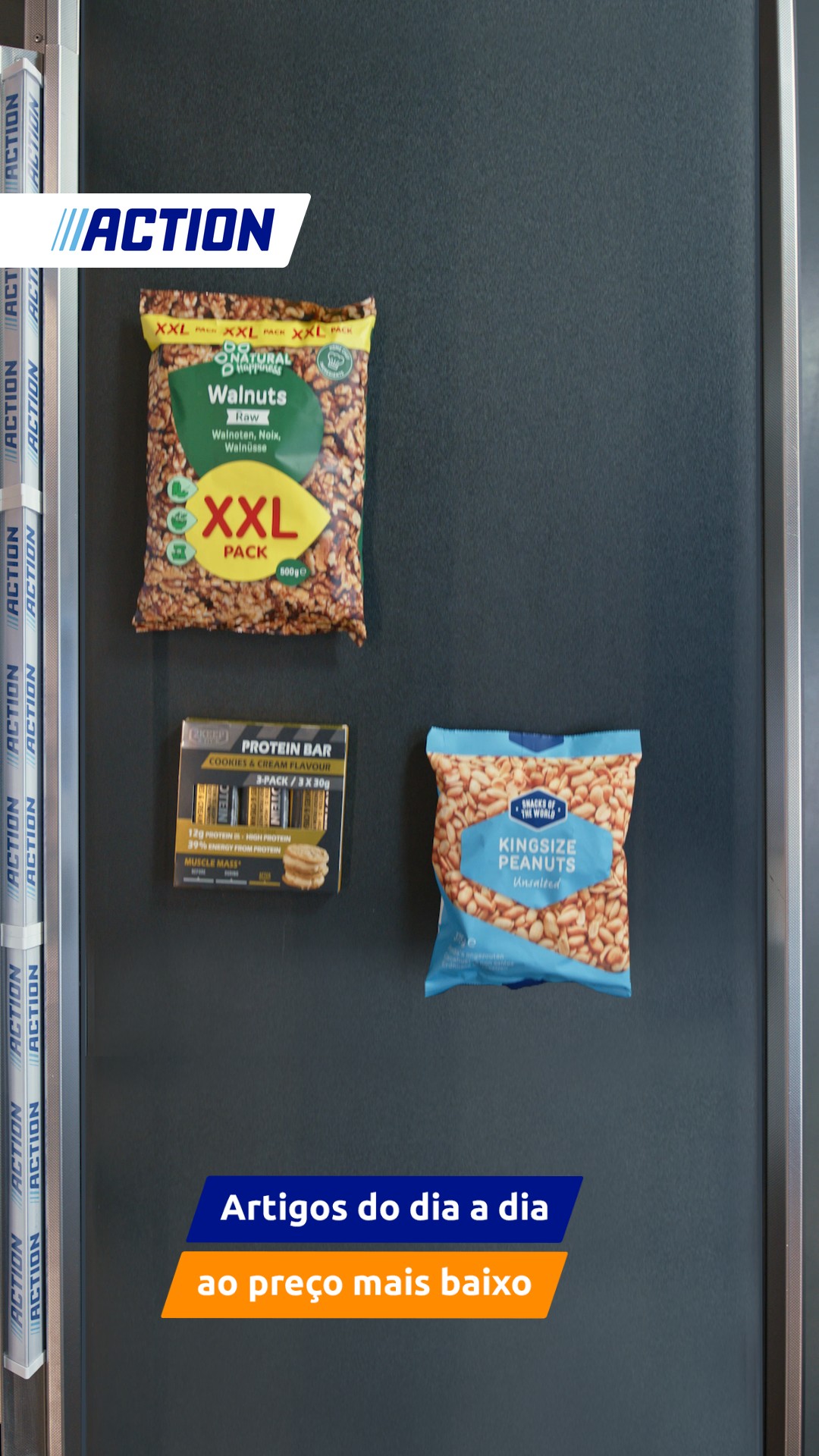 Desfruta de um snack entre refeições!